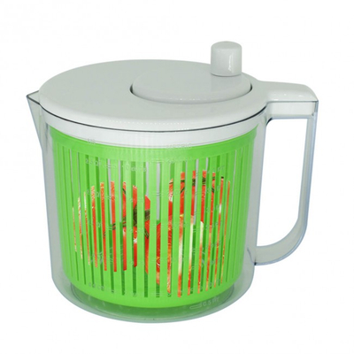 CHEFLY Collapsible Salad Spinner Set Small Steady Quick Lettuce Washer Dryer Mixer All in One
