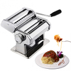 CHEFLY Sturdy Homemade Pasta Maker 9 Thickness Settings for Fresh Fettuccine Spaghetti Noodle Roller 